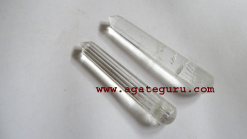 crystal quartz 16 facet massage wand