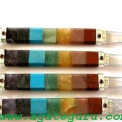 Bonded chakra flat healing stick..
