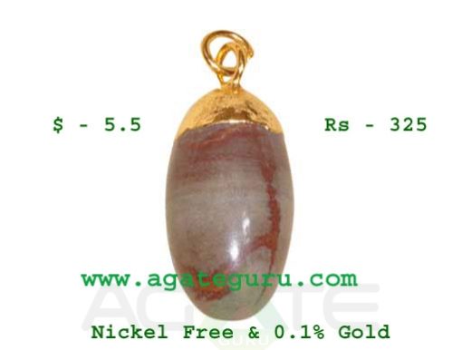 Shiva Lingam Pendants Electroplated-Cap-Shiva