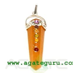 Yellow Aventurine 7 Chakara Bridge Pendant