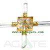 Gold Plated Crystal Usai Pyramid Generator