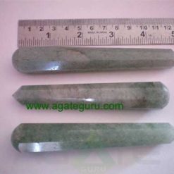 Green Aventurine 8 Facet Massage Wands