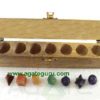 7 piece sacred geometry chakra set