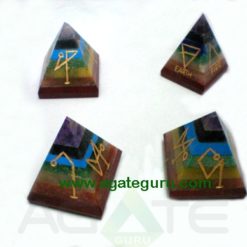 Bonded chakra Arch Angle Set pyramid