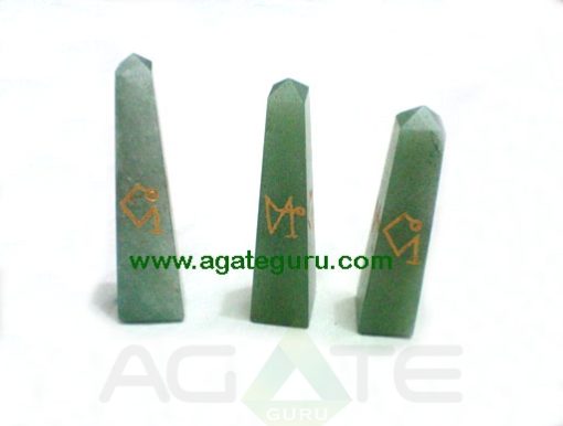 Green Aventurine Arch Angel Tower