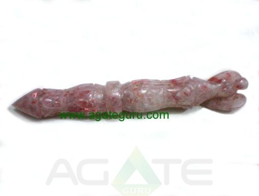 Sunstone Carved Angel Wands