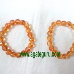 Citrine-Stone-Faceted-Brace