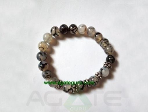 Dragon Bone Stone beads bracelet.