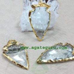 Glass-Arrowhead-Pendant,-Gl