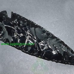 Black Obsidean Arrowheads