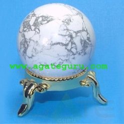 Howlite Ball Sphere : Gemstone Balls Wholesaler Manufacturer