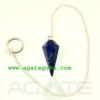 Lapis Lazuli Crystal Pendulum Dowser