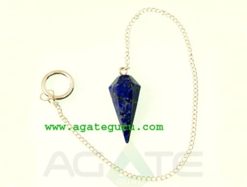 Lapis Lazuli Crystal Pendulum Dowser