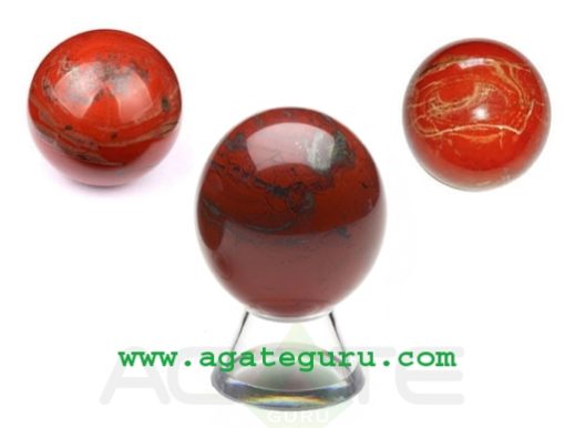 Red Jasper Crystal Sphere