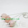 Rose Quartz Dowsing Ball Pendent : Pendulum Wholesaler