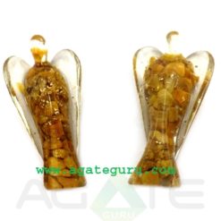 Yellow Aventurine 3inch Angels : Orgone Angels : Healing Orgone Crystals