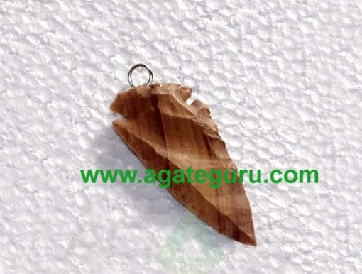 Agate Arrowhead Pendant