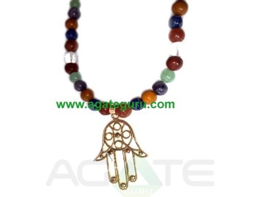 Fengshui 7 Chakra Yoga Necklace : India wholesaler Manufacturer