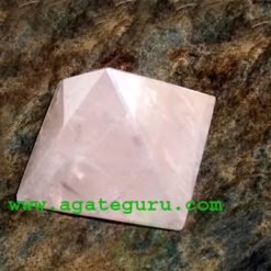 Rose Quartz : Wholesale Pyramids Khambhat Supplier