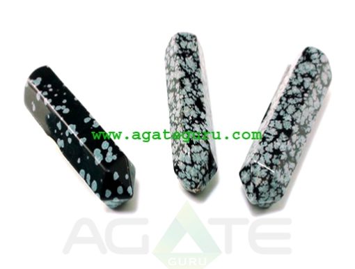 Snowflake Obsidian Massage Wands