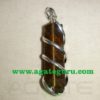 Tiger Eye Hand Wrapp Wrapped Pendants