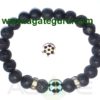 Lava With Fency Beads Bracelets