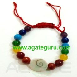 Fency 7 Chakra Wiyh Gomti Chakra Bracelet