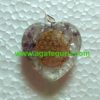Amethyst Flower of Life Orgone Stone Pendant