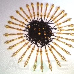 LARGE GOLD PLATED ISIS PENDULUM