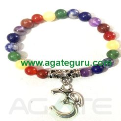 Om 7 Chakra Bracelet