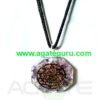Wholesale Natural Amethyst Crystal Necklace Flower of Life Pendant Necklace