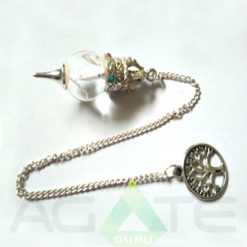 Crysta Quartz Flower Of Life Ball Pendulum
