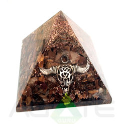 Taurus Zodiac Sign Bull Head Orgone Pyramid