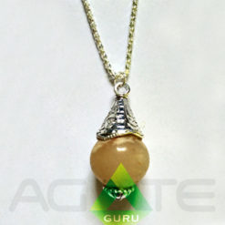 Yellow Aventurian Necklace Necklace