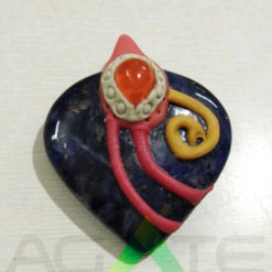 Tibetan Healing Fency Heart Pendent