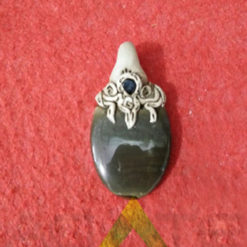 Tibetan Healing Fency Oval Pendent