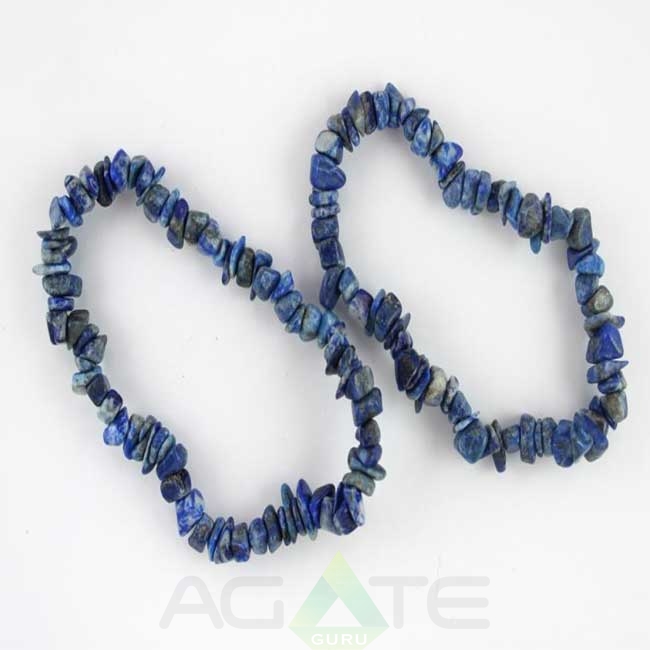 Lapis Lazuli Chip Stretch Bracelet