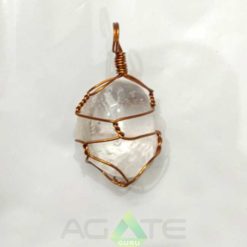 Crystal Copper Pendent