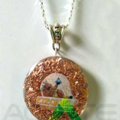 Ezequiels Orgonite Fency Healing Pendent Necklace