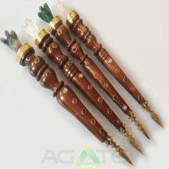 wooden angel Wands chakr Healing stic