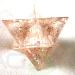 Rose quartz orgone Markaba Star