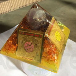 Chakra Orgone Golden Plate Yantra Yoga Pyramid Chakra Orgone Golden Plate Yantra Yoga Pyramid