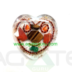 Orgone Heart Chakra Pendant Necklace Orgone Heart Chakra Pendant Necklace