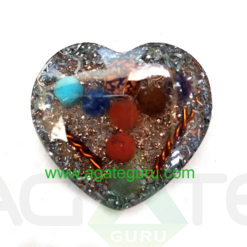 Orgonite Chakra Heart Pendent Orgonite Chakra Heart Pendent