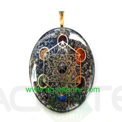 Metatrone Orgone Chakra Disc Pendent Metatrone Orgone Chakra Disc Pendent