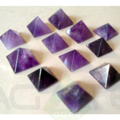 Pyramid Amethyst Gemstone Pyramid