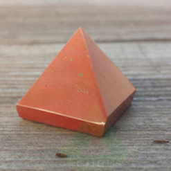 Red Jesper agate Pyramid
