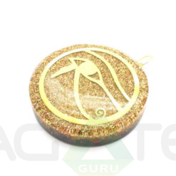 Orgonite Eye of Horus Orgone Pendant