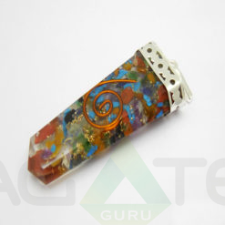 Orgone Chakra Chips Flat Pendent