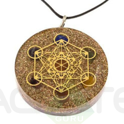 Metatrone Orgonite Pendent Disc Pendent